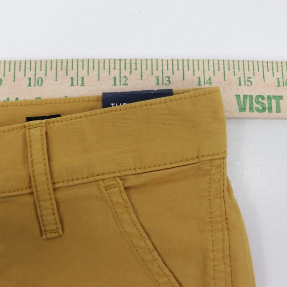 Lucky Brand Women’s The Cargo Yellow Mustard Pant NWT Size 2 / 26 - Picture 7 of 10